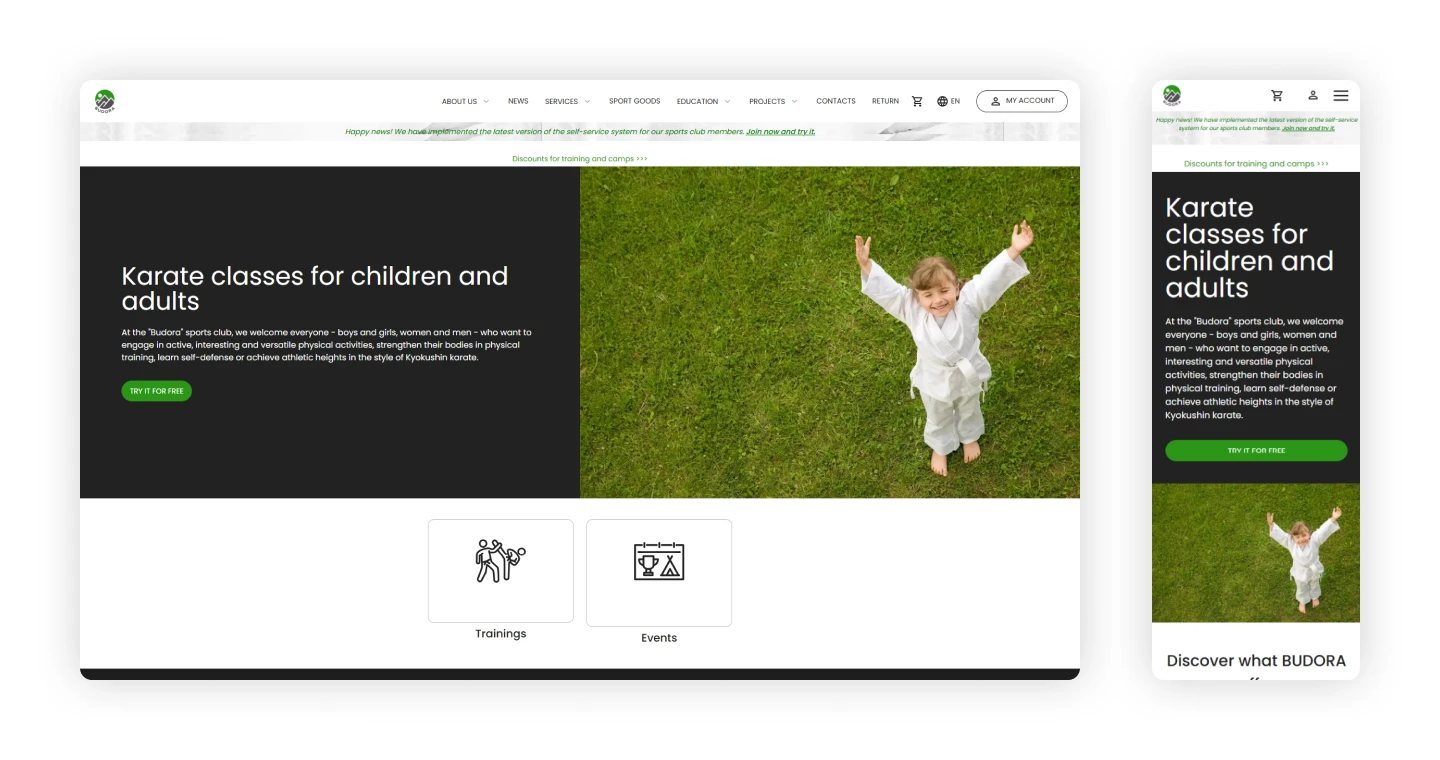 website