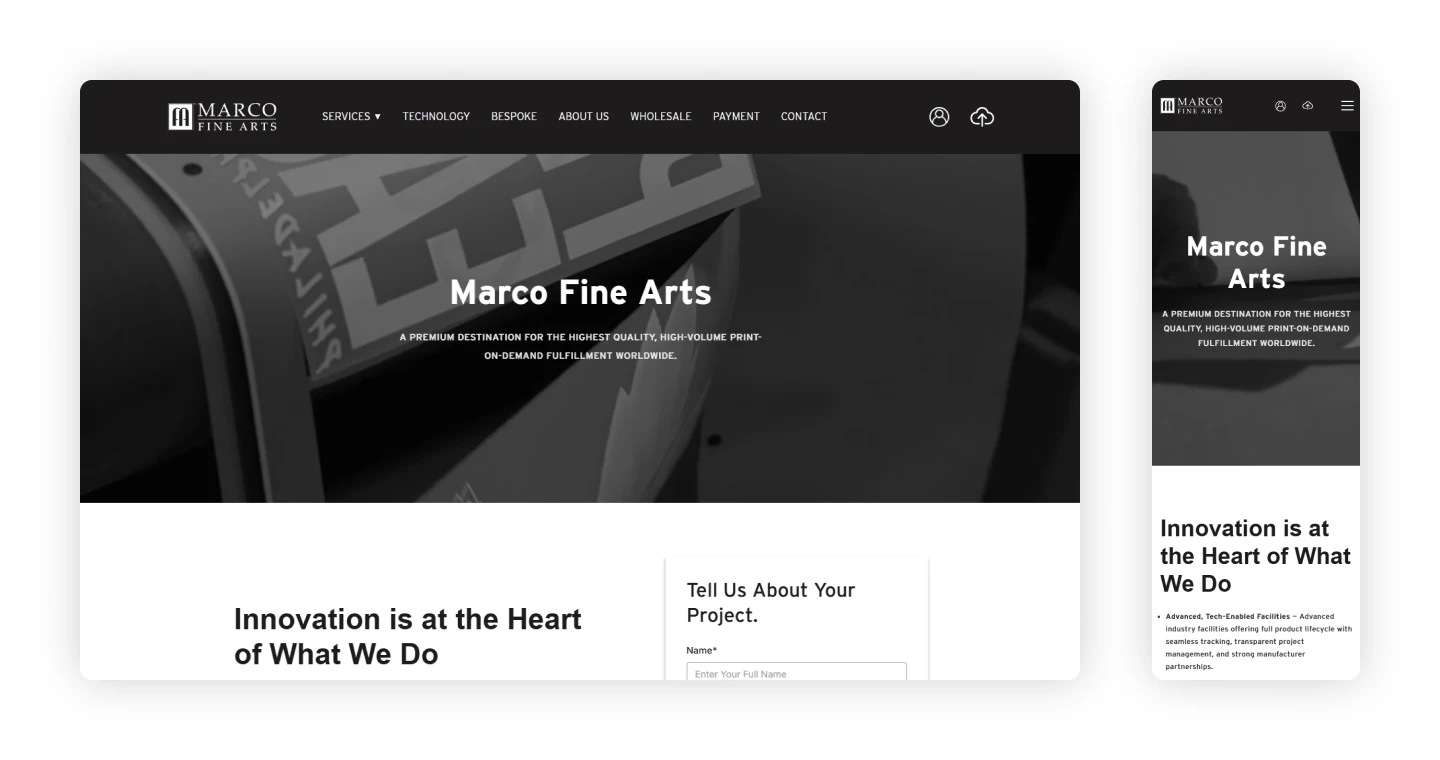 website
